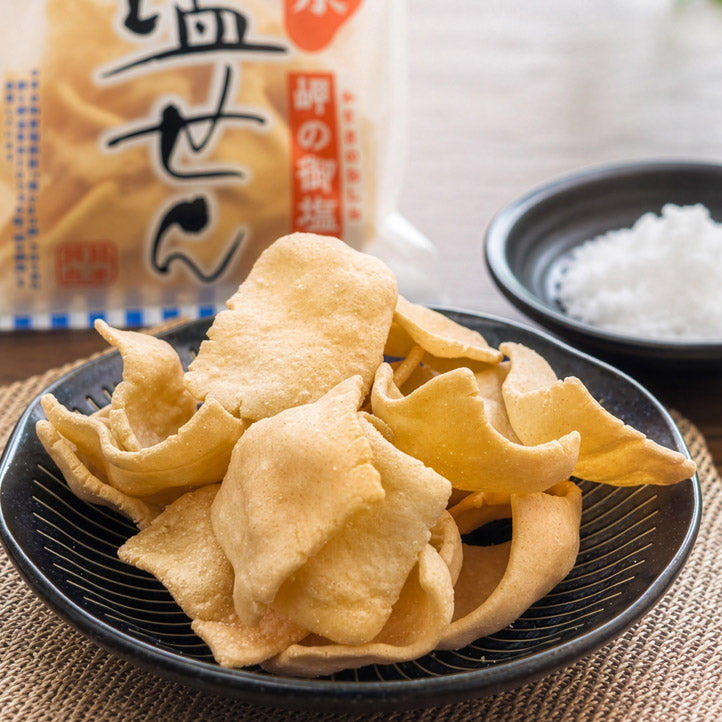 
                  
                    温泉  塩せんべい【岬の御塩使用】2袋セット（45g入×2袋）
                  
                