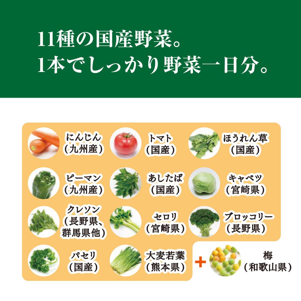 
                  
                    ぎゅっと日本の野菜【国産】（125㎖×24P）
                  
                