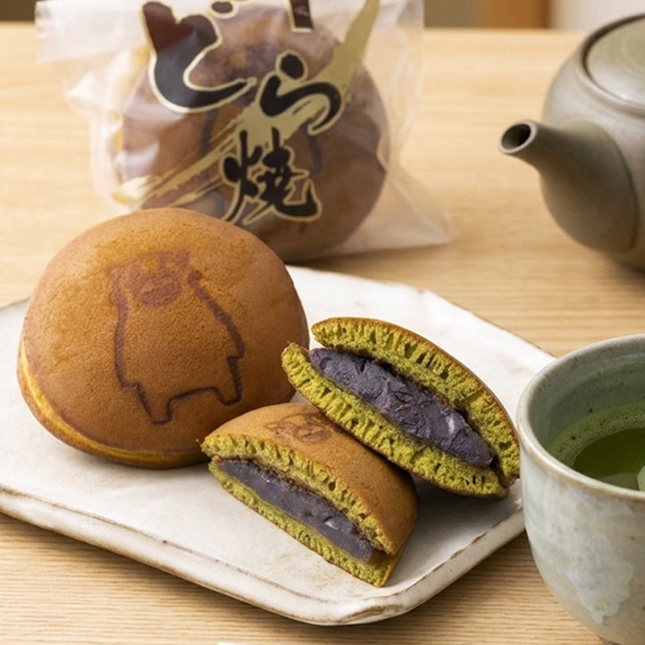 
                  
                    お茶うけ肥後どら焼き 2種セット（プレーン3個、抹茶2個）
                  
                