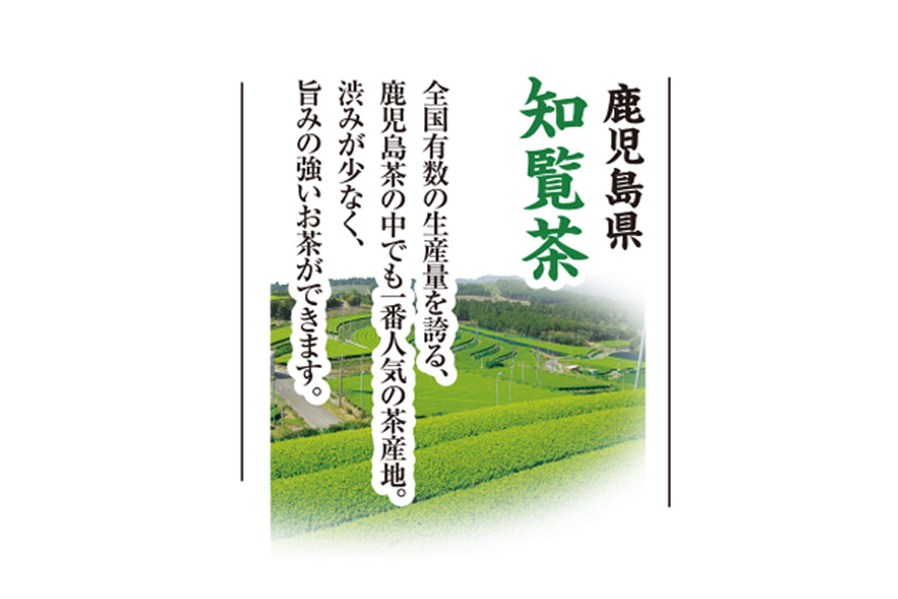 
                  
                    九州三大銘茶  知覧茶【単品】（80g入）
                  
                